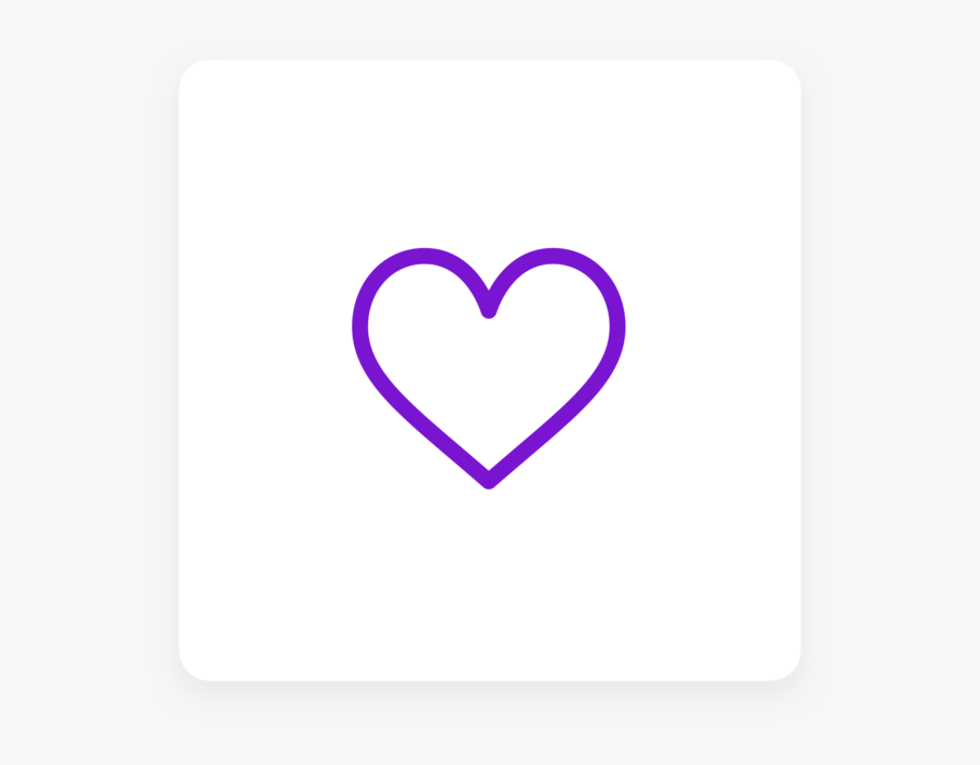 Understand & Respect - Heart, Transparent Clipart