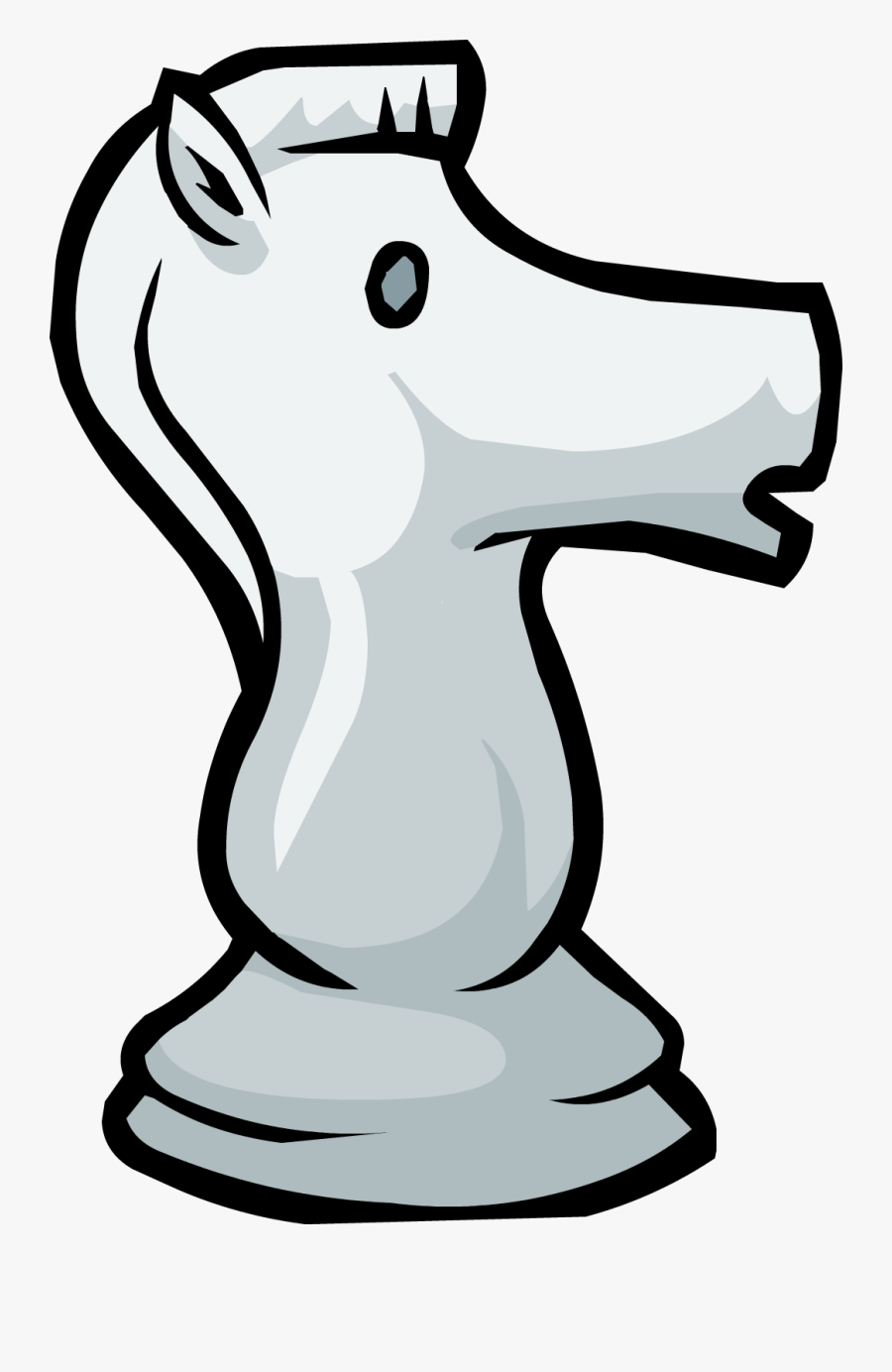 Chess Knight Club Penguin Wiki Fandom Powered By Wikia - Chess Horse Cartoon Transparent Background, Transparent Clipart