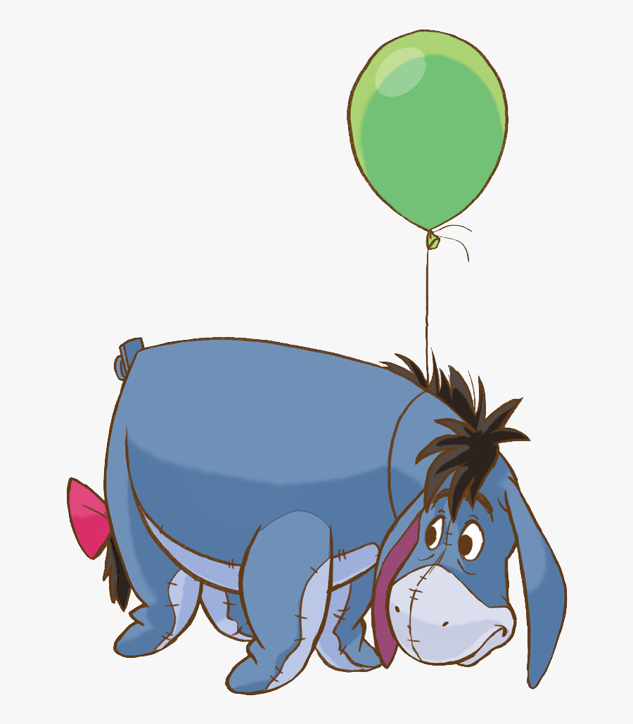 Eeyore Clip Art - Winnie The Pooh Eeyore Balloon , Free Transparent ...