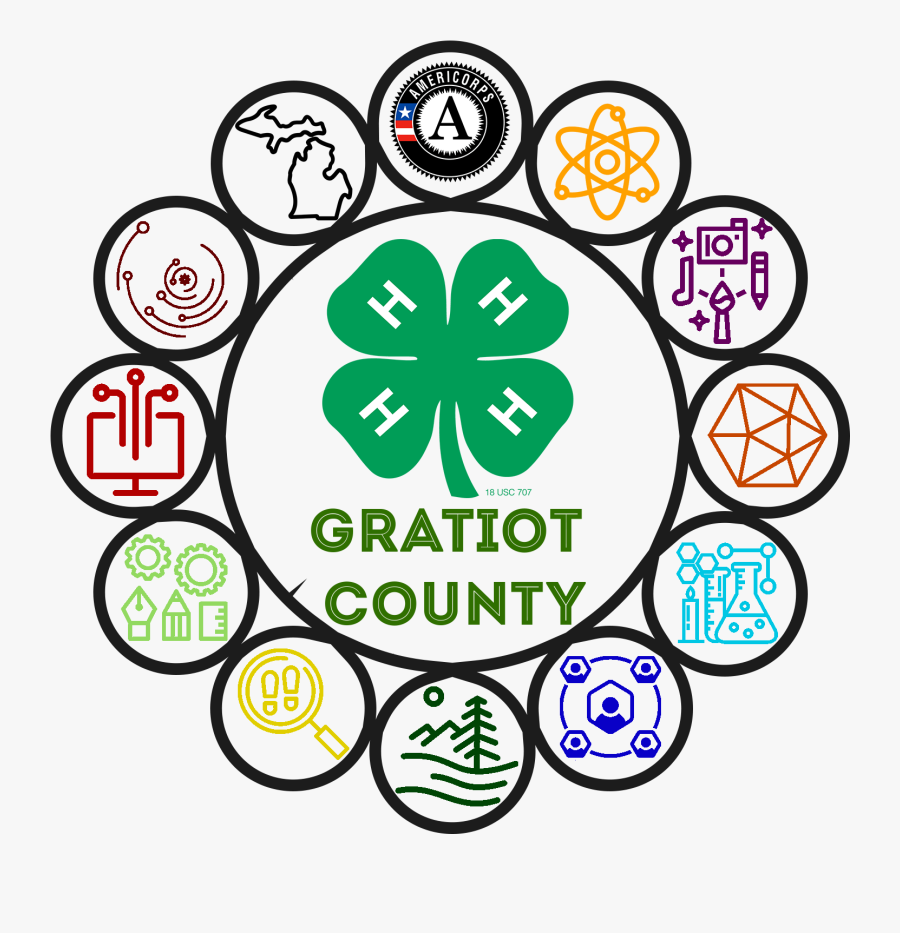 4-h Gratiot Steam Gi, Transparent Clipart