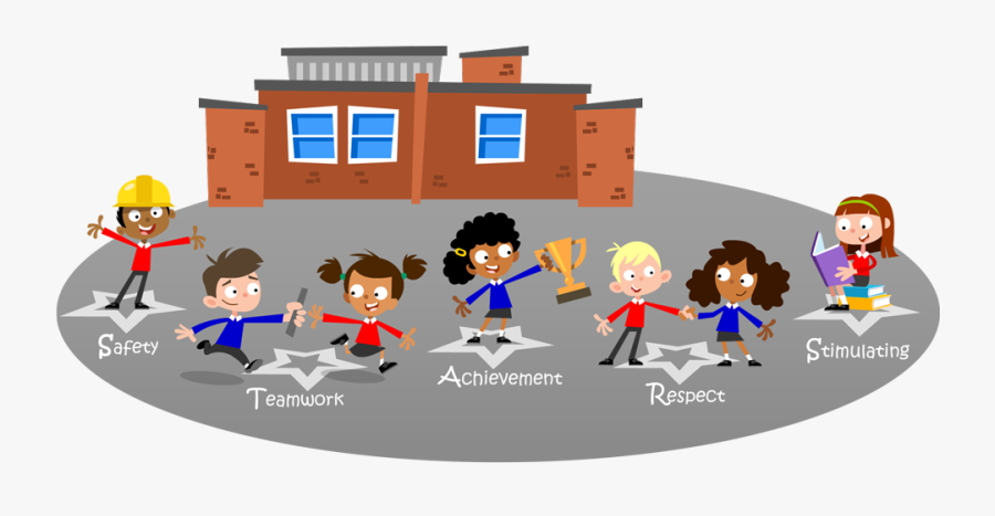 Greater Grace Charter Academy Picture Royalty Free - Team Work At School Clipart, Transparent Clipart