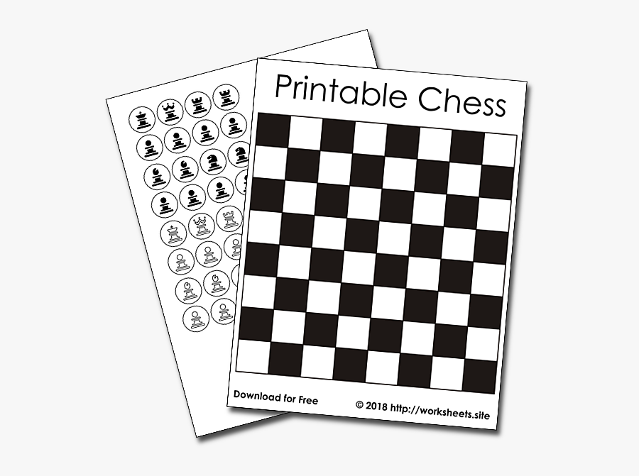 Transparent Board Game Pieces Clipart - Checker Board, Transparent Clipart