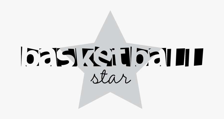 All Star Basketball Clip Art, Transparent Clipart