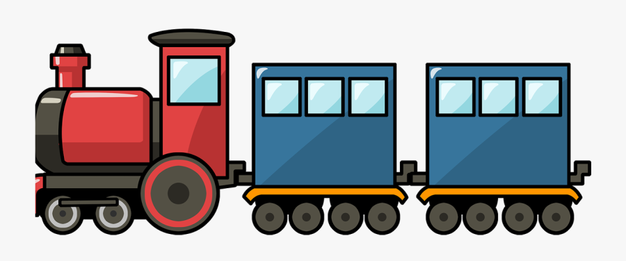Train Rail Transport Steam Locomotive Clip Art - Transparent Background Train Clipart, Transparent Clipart