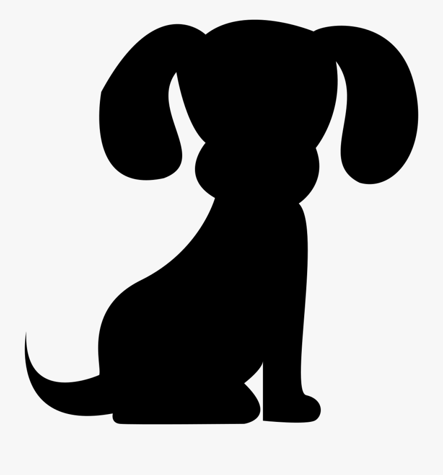Dachshund Yorkshire Terrier Puppy Bichon Frise Clip - Silueta De Un Perro Animado, Transparent Clipart