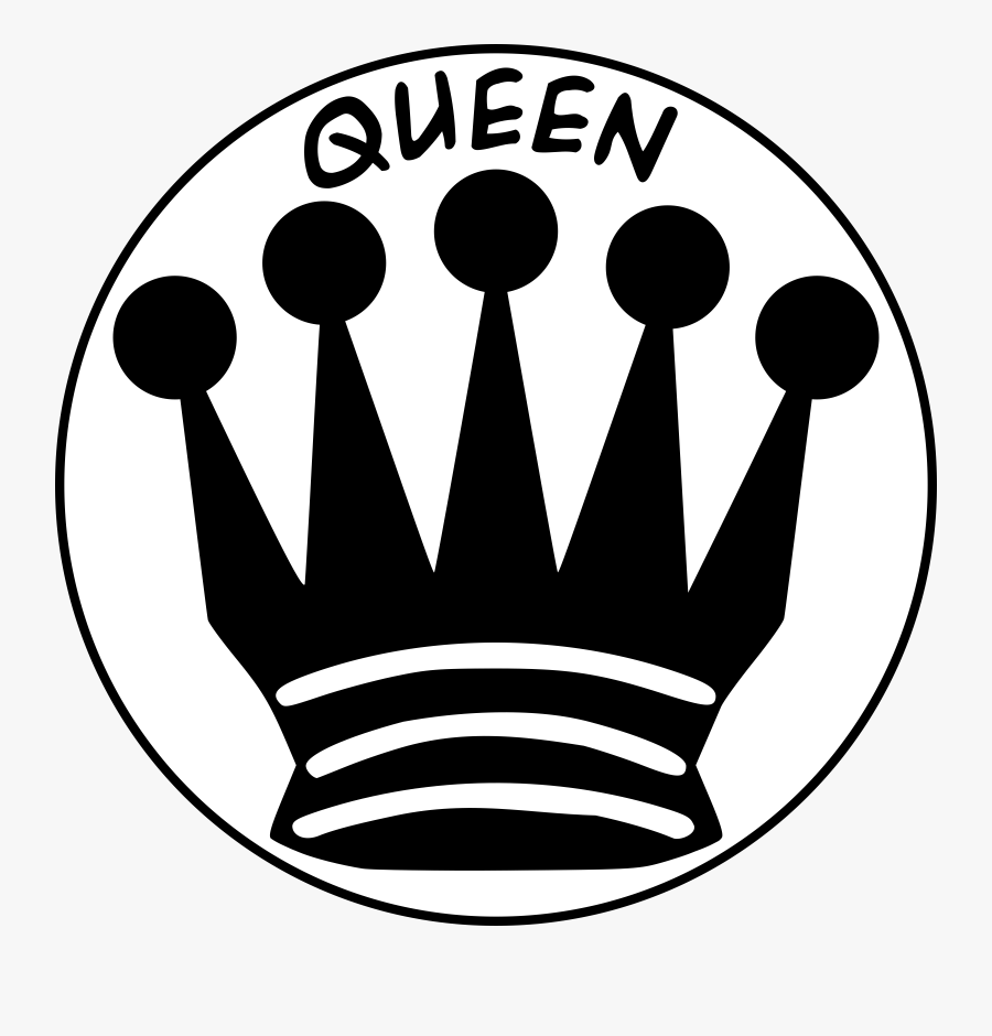 Queen Symbol Png Download - Chess Pieces Queen Png, Transparent Clipart