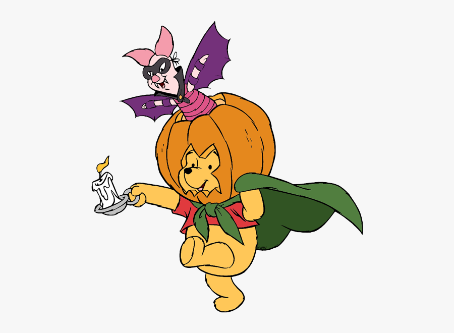 Halloween Clip Art - Winnie The Pooh Halloween, Transparent Clipart