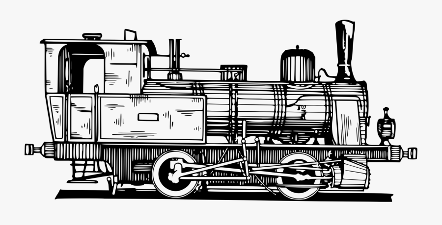 Locomotive Vector Train Wheel Transparent - Locomotive, Transparent Clipart