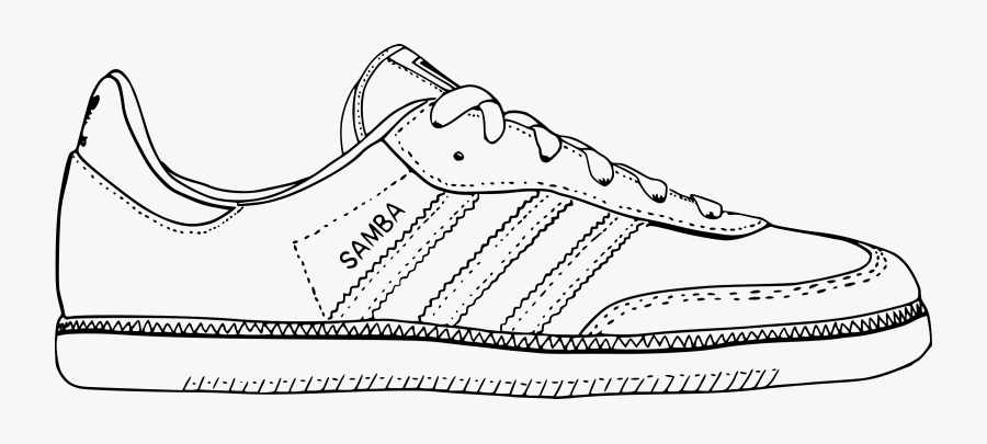 Shoe Line Drawing At Getdrawings - Shoe Sketch Png, Transparent Clipart