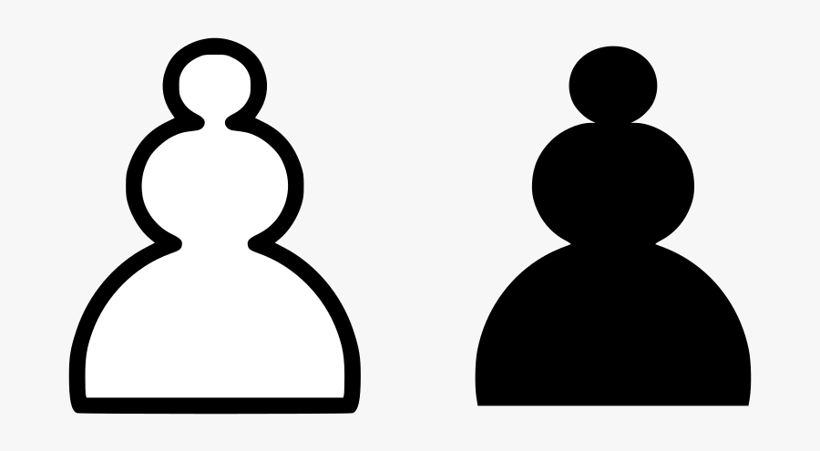 Pawn Svg Clip Arts - 2d Chess Pieces Pawn, Transparent Clipart