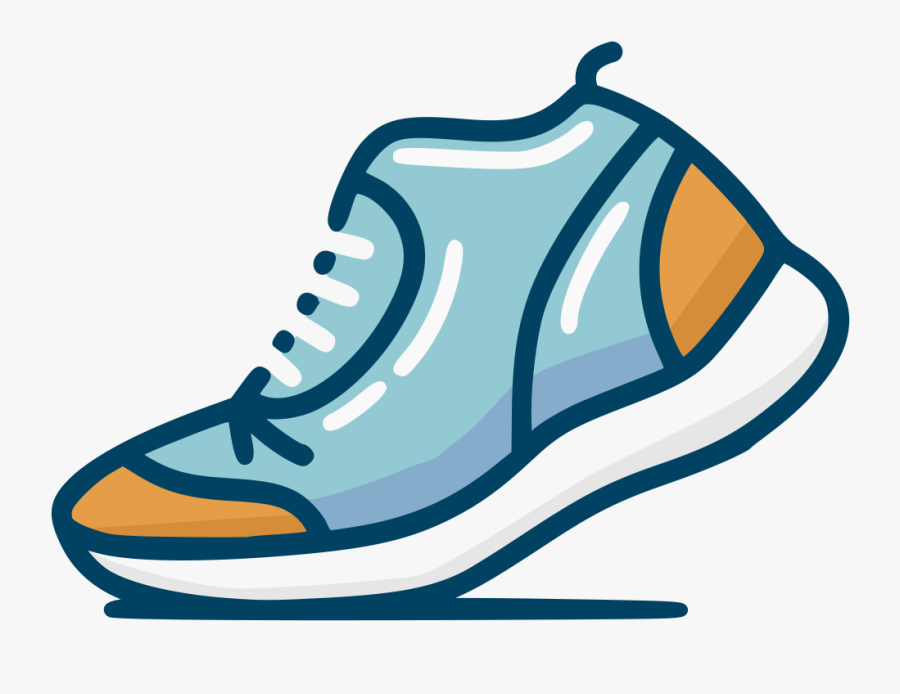 Basketball Shoe,electric Blue,area - Shoes Clipart, Transparent Clipart