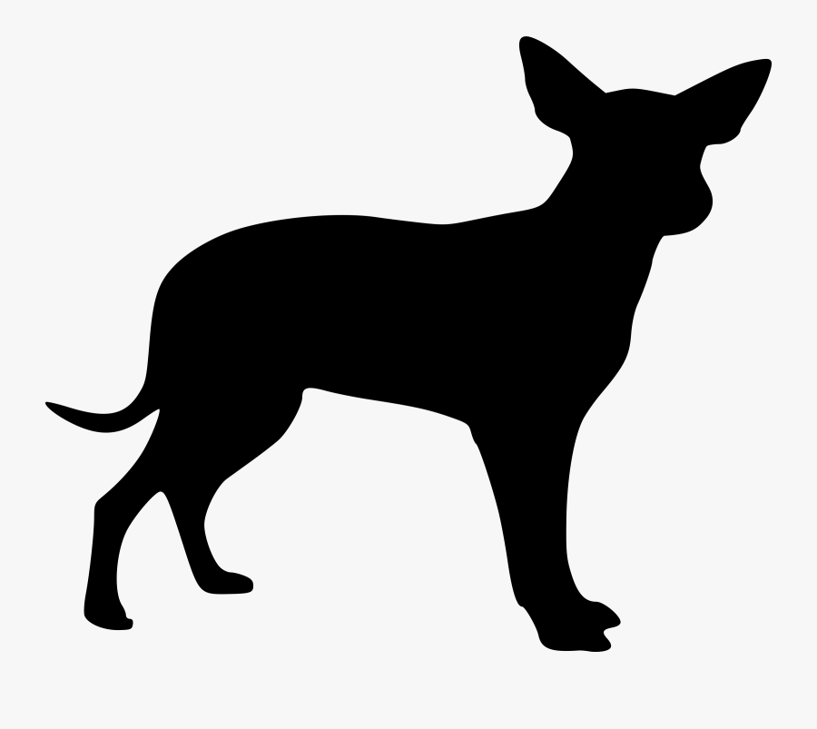 Boxer Dachshund Puppy Scottish Terrier - Silhouette Of Small Dog, Transparent Clipart