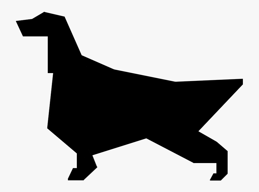 Long Haired Dachshund Clipart , Png Download - Basset Hound Dog Silhouette, Transparent Clipart