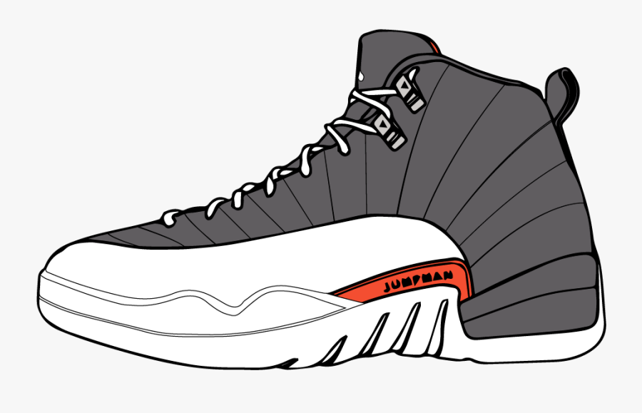 Jordan Vector Sneakers Shoe Sneaker Clip Art Free Transparent - Jordans Clipart Png, Transparent Clipart