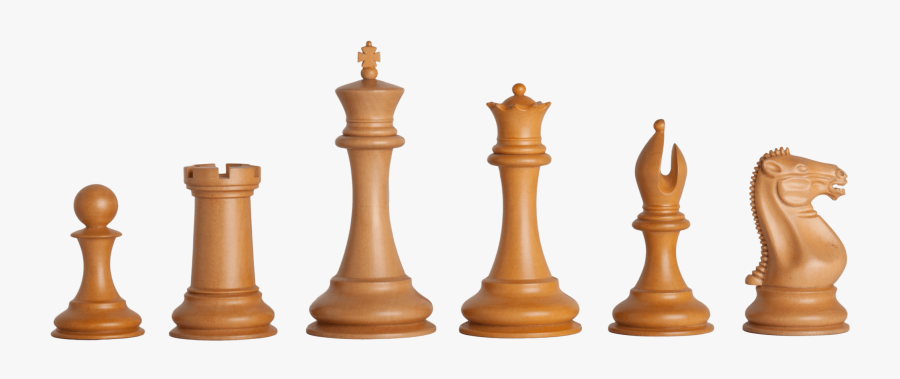 Transparent Chess Piece Clipart - Original Staunton Chess Pieces, Transparent Clipart