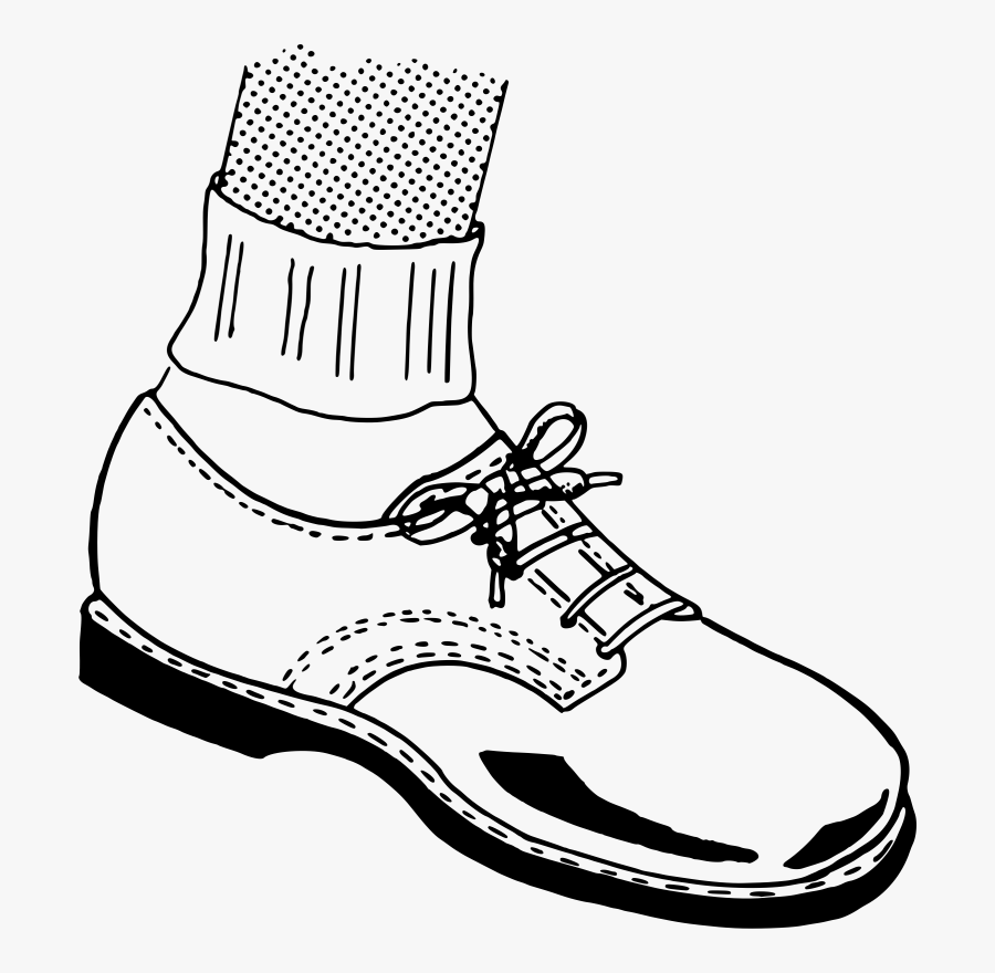 Walking Shoes Clipart - Lace Up Clipart, Transparent Clipart