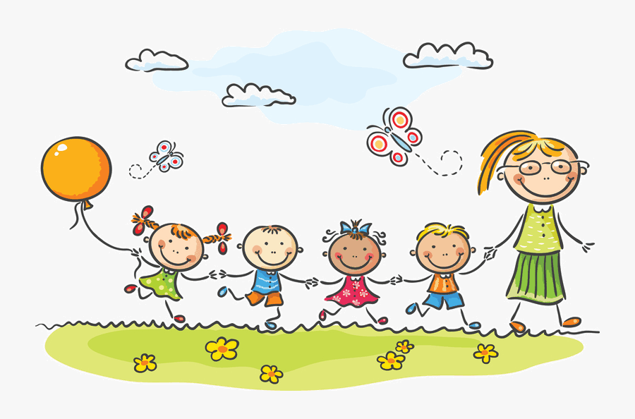 Careers Looking After And Teaching Nursery Children - Kindergarten Teacher Png, Transparent Clipart