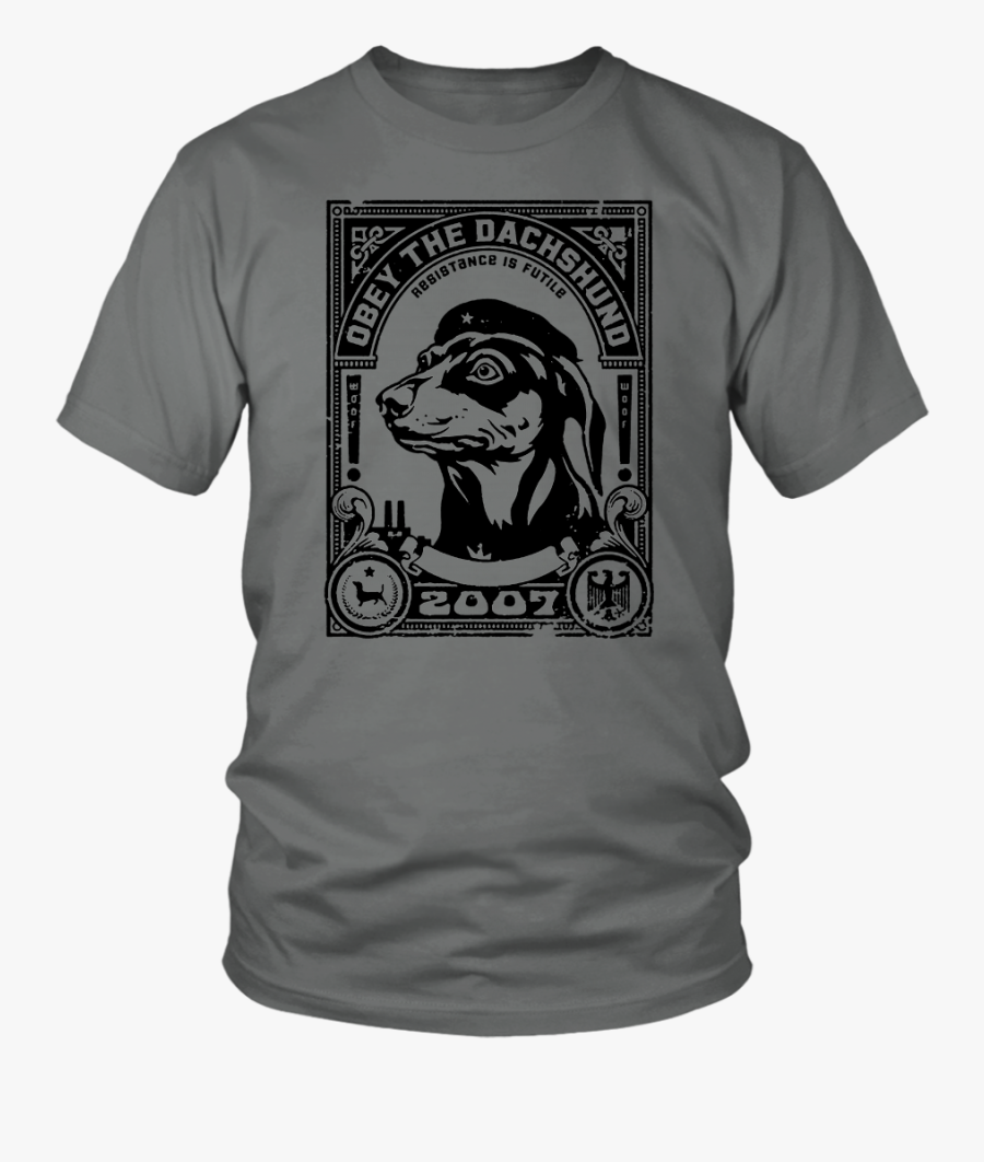 Obey The Dachshund - Love U 3000 Iron Man, Transparent Clipart