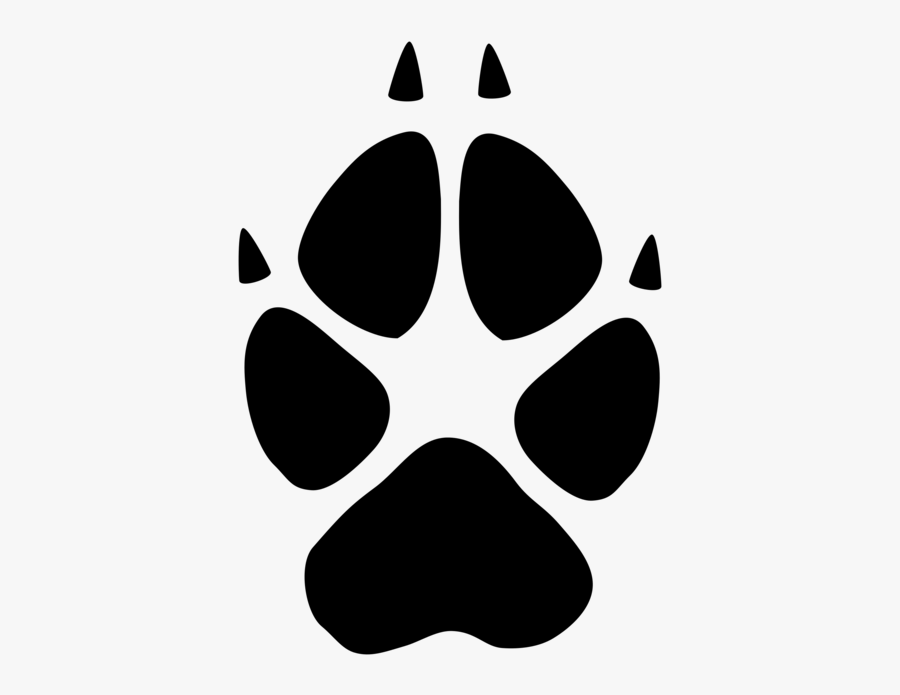 Dog Paw Print Svg, Transparent Clipart