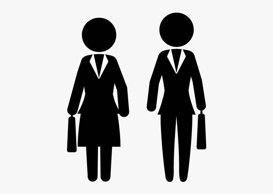 Man Woman Business Clip Art, Transparent Clipart