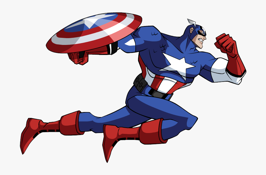 Thumb Image - Clip Art Captain America, Transparent Clipart
