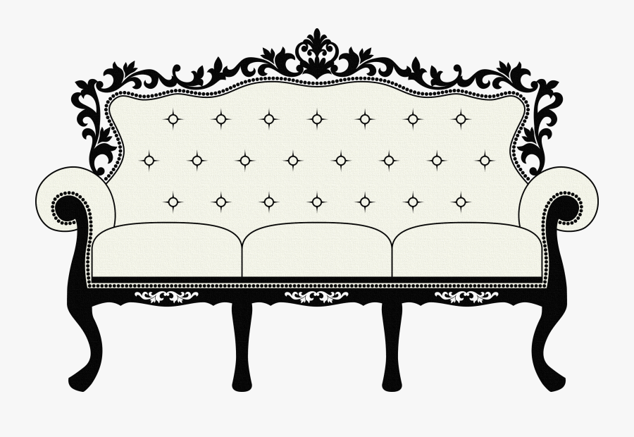 Furniture Clipart Fan - Vintage Furniture, Transparent Clipart