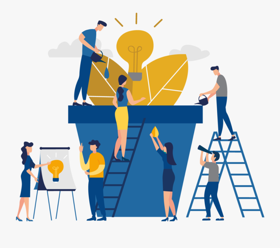 Reinvigorate Your Career - Growing Illustration, Transparent Clipart