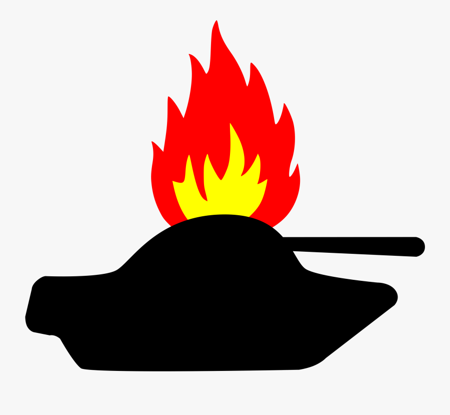 Tank Clip Art - Highly Flammable Warning Sign, Transparent Clipart