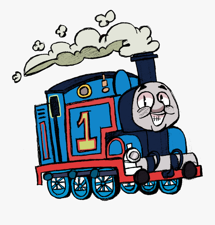 Thomas The Train Tank Engine Clipart Transportation - Thomas The Tank Engine Humans, Transparent Clipart