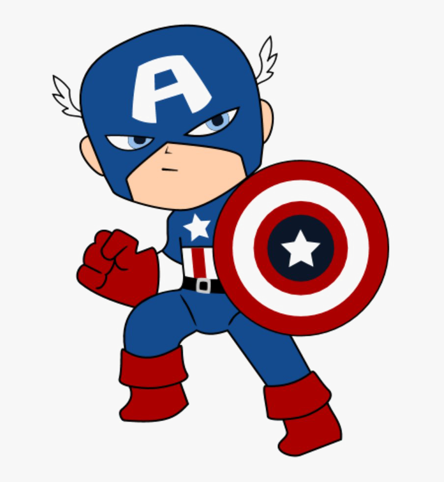 Transparent Captain America Png - Captain America Clipart, Transparent Clipart