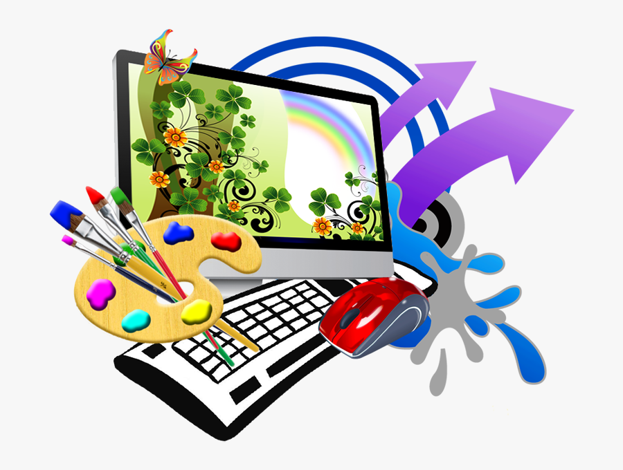 Graphic Design Clipart - Computer Graphic Design Logo, Transparent Clipart