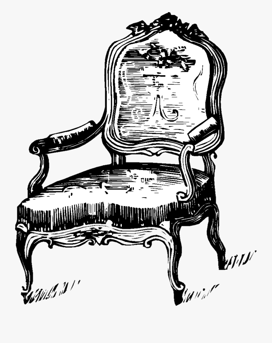 Fancy Free Image On Pixabay Furniture Room - Png Illustrations Vintage Chair, Transparent Clipart