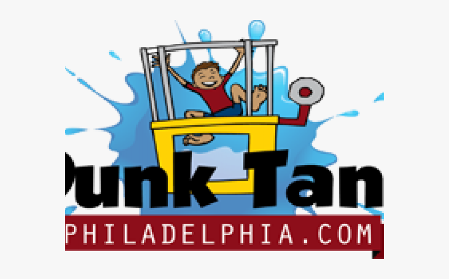 Dunk Tank Cliparts - Poster, Transparent Clipart