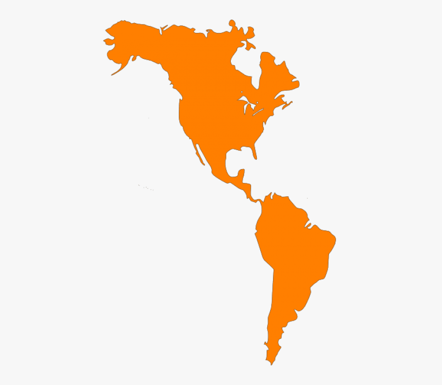 United States Clipart North America - North And South America Map Clipart, Transparent Clipart