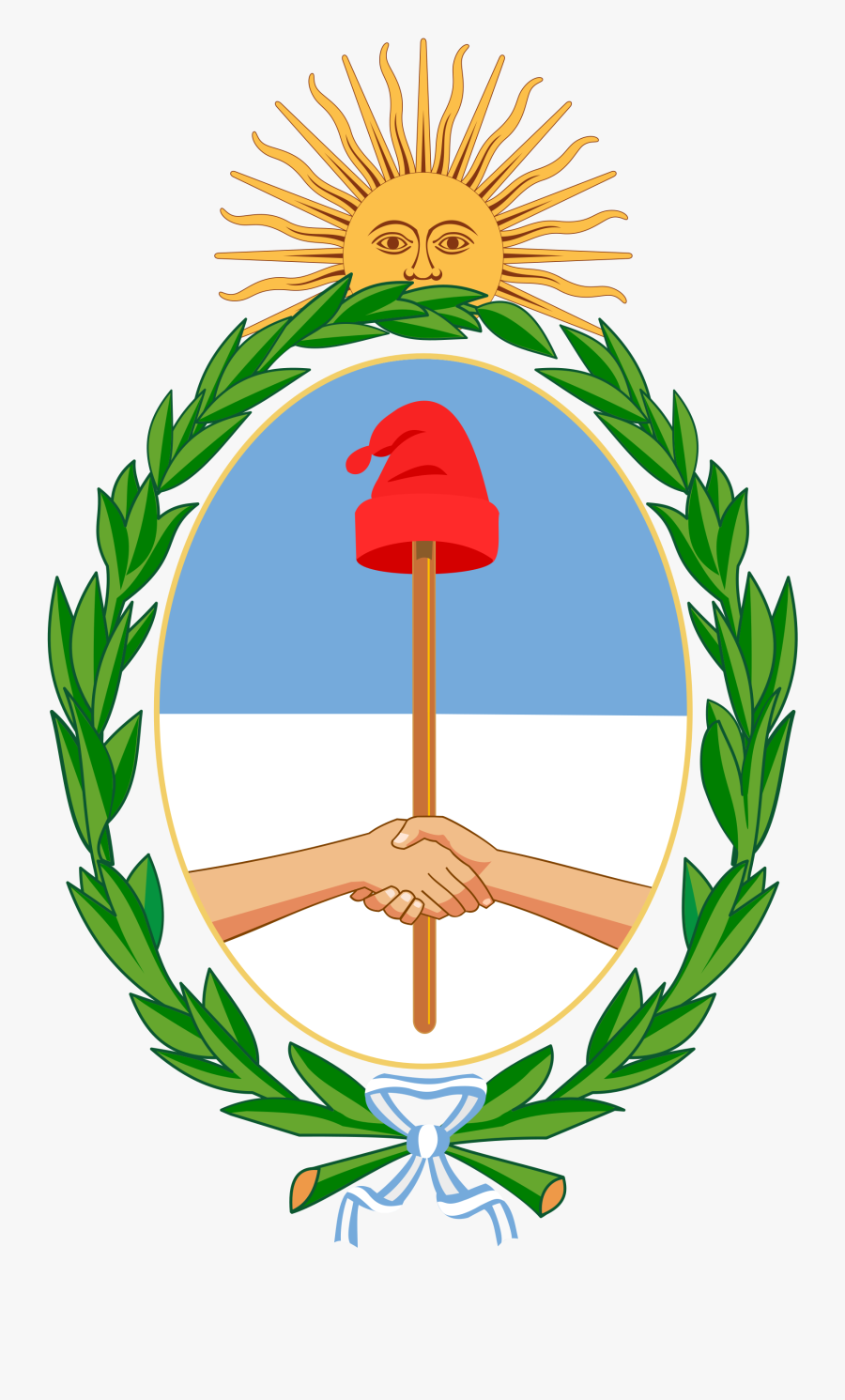 Argentine Nationality Law Wikipedia - Argentina Coat Of Arms, Transparent Clipart