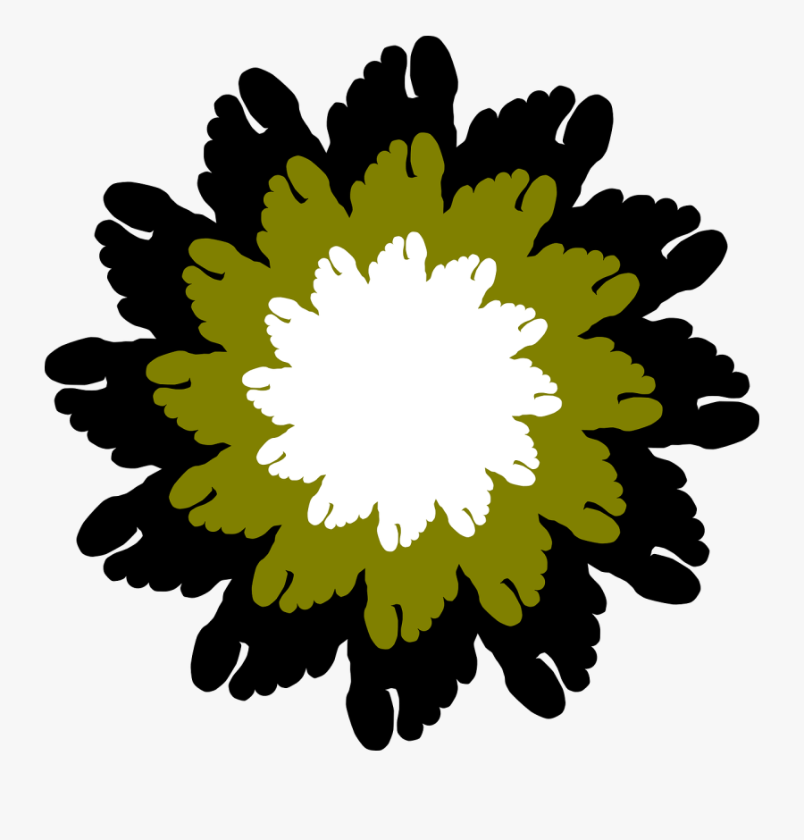 Images Of Flower Designs - Foot Silhouette, Transparent Clipart