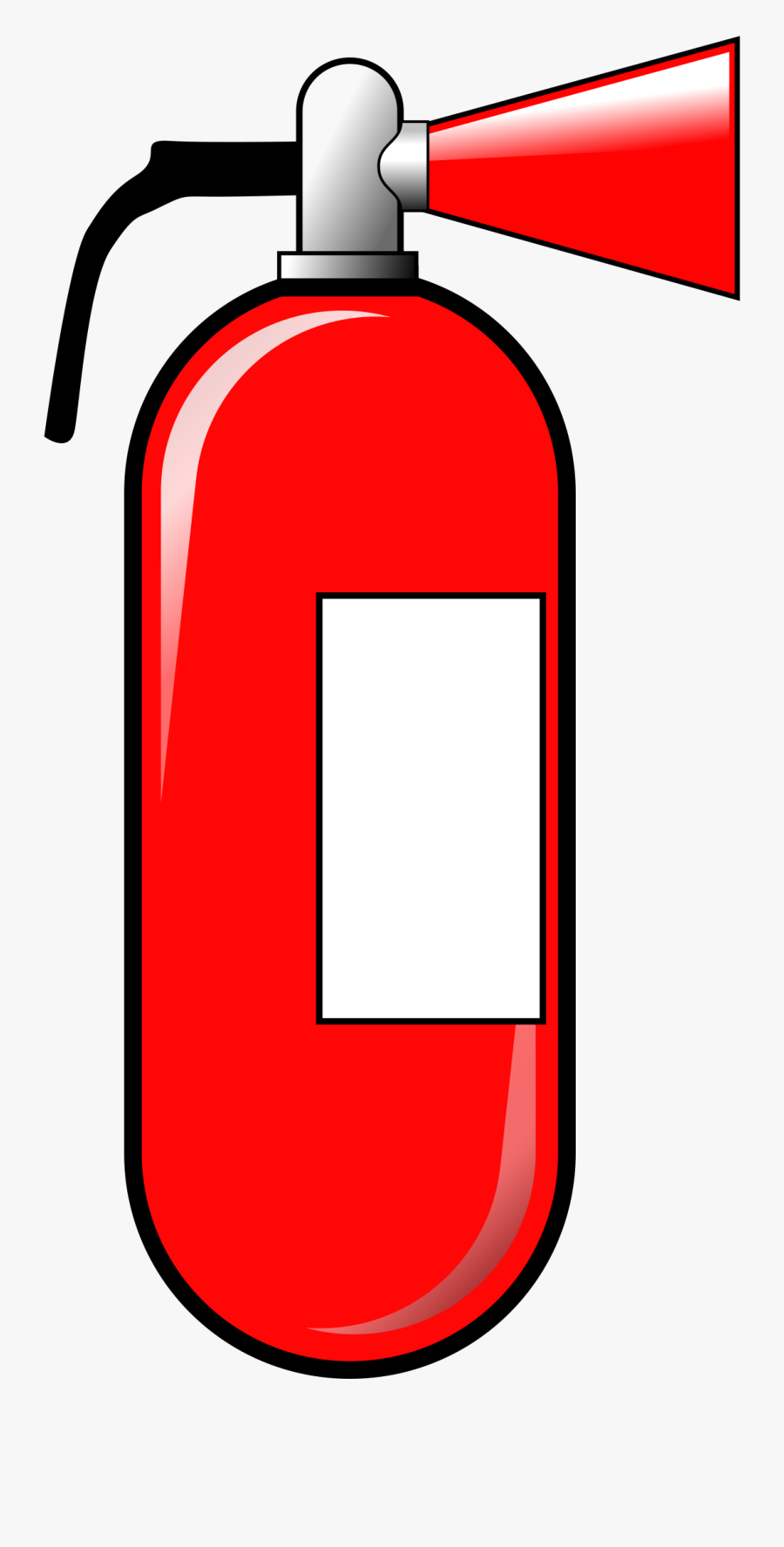 Fire Extinguisher - Cartoon Fire Extinguisher, Transparent Clipart