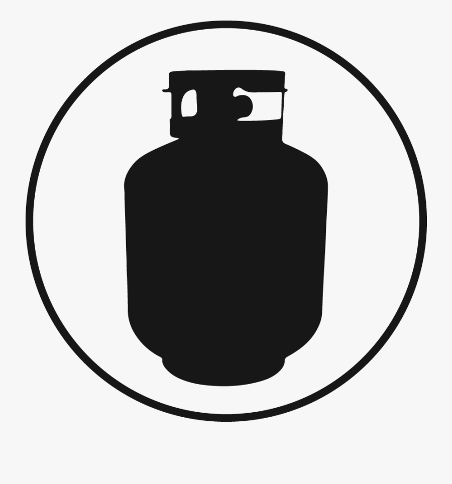 Propane Clipart Black And White, Transparent Clipart