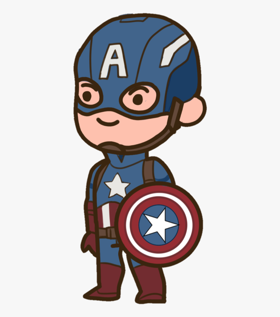 Transparent Captain America Clipart - Football Federation Of Chile, Transparent Clipart