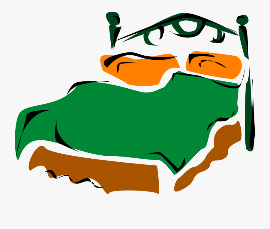 Furniture 01 Svg Clip Arts - Beds Cliparts Sleeping, Transparent Clipart