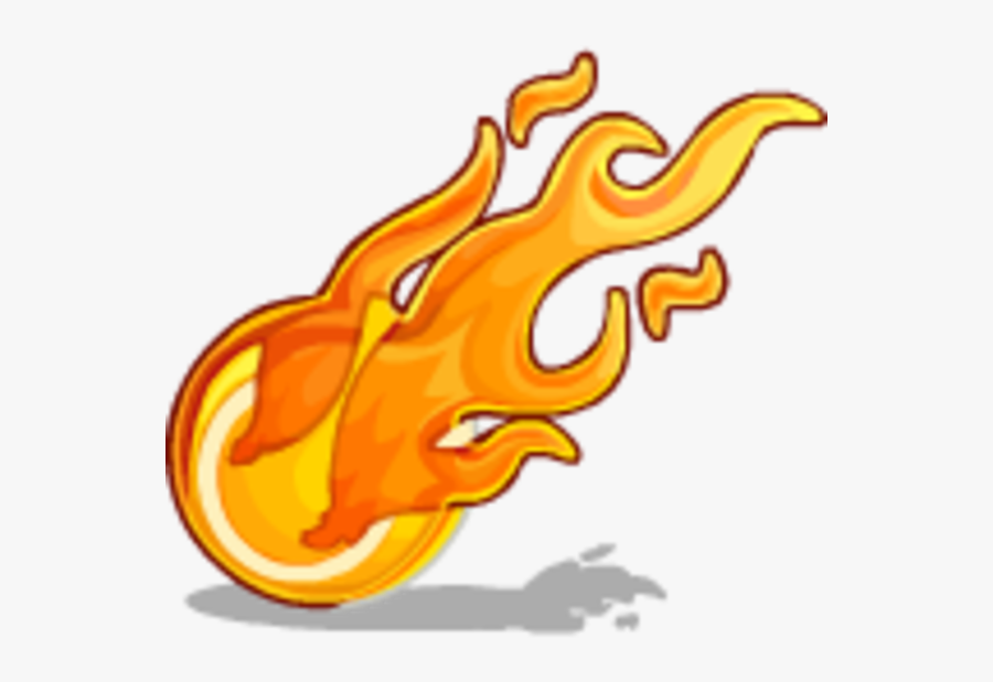 Clip Art Fire Ball Clip Art - Fireball Drawing, Transparent Clipart