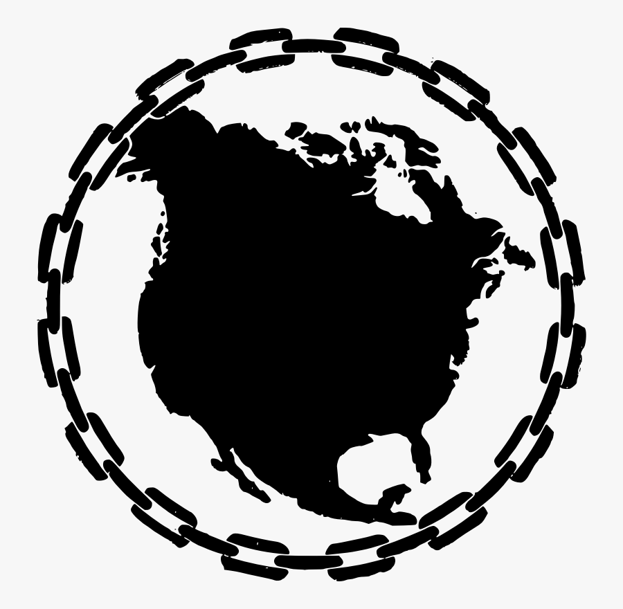 Clip Art North America Map Clipart - Rumah Sakit Santo Yusup Bandung, Transparent Clipart