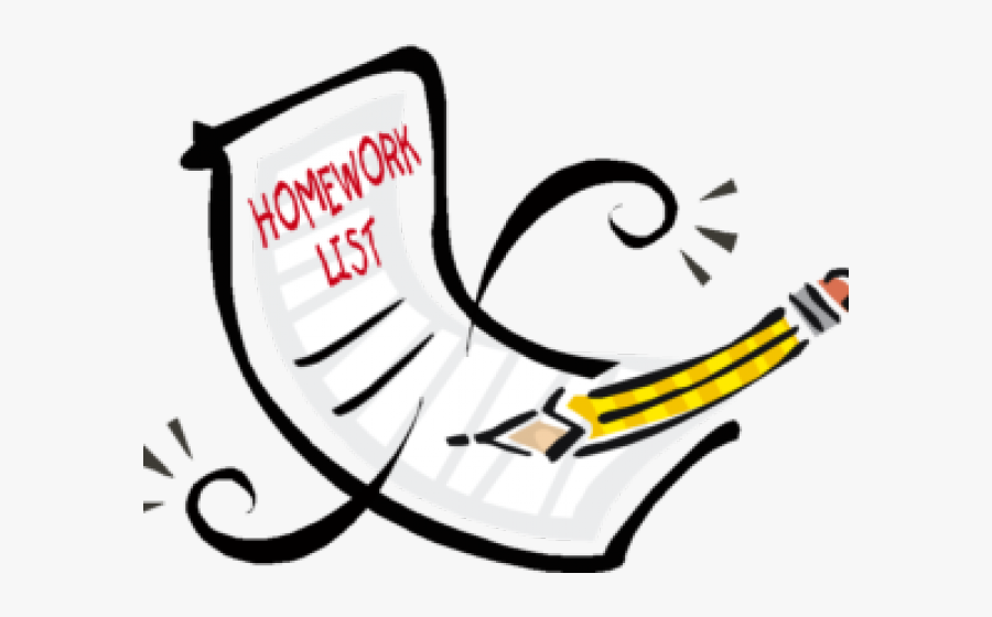 Homework Clipart Reminder - Homework Clipart Transparent Background, Transparent Clipart