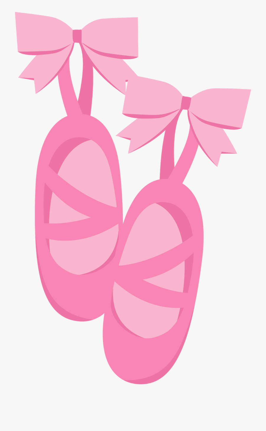 Baby Feet Clip Art - Sapatilha De Bailarina Em Png, Transparent Clipart