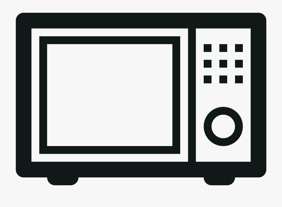 Microwave Oven, Transparent Clipart