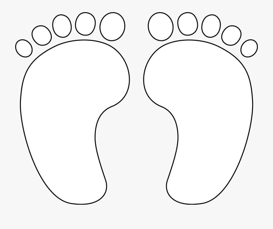 Use These Free Digital Stamps And Sentiments For Your - Baby Footprint Template Printable Free, Transparent Clipart