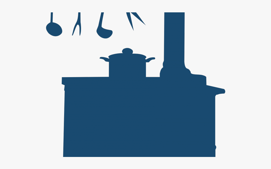 Oven Clipart Cooker - Silhouette Of A Stove, Transparent Clipart