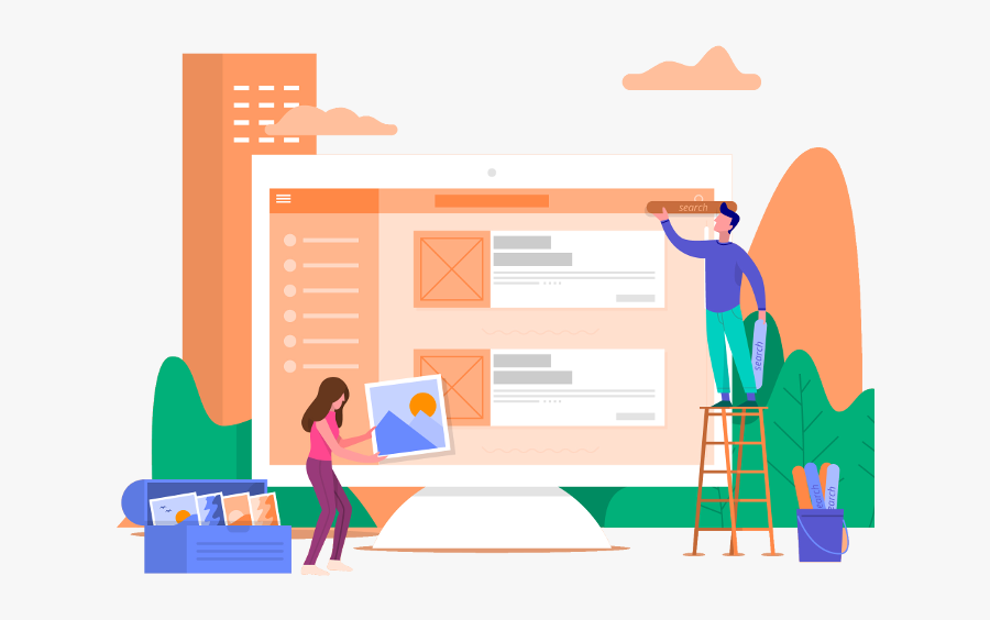 Image Alt - Illustration Trends 2019 Web, Transparent Clipart