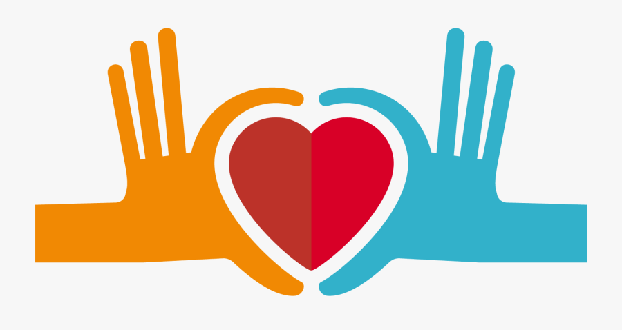 Diversity Drawing Connected Hand - Heart Hands Connecting, Transparent Clipart