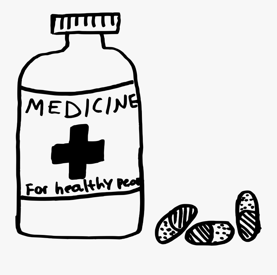 Medical Symbol Shop Of - Clip Art Black And White Medicine, Transparent Clipart